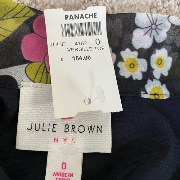 Julie Brown floral top - Picture 2 of 4